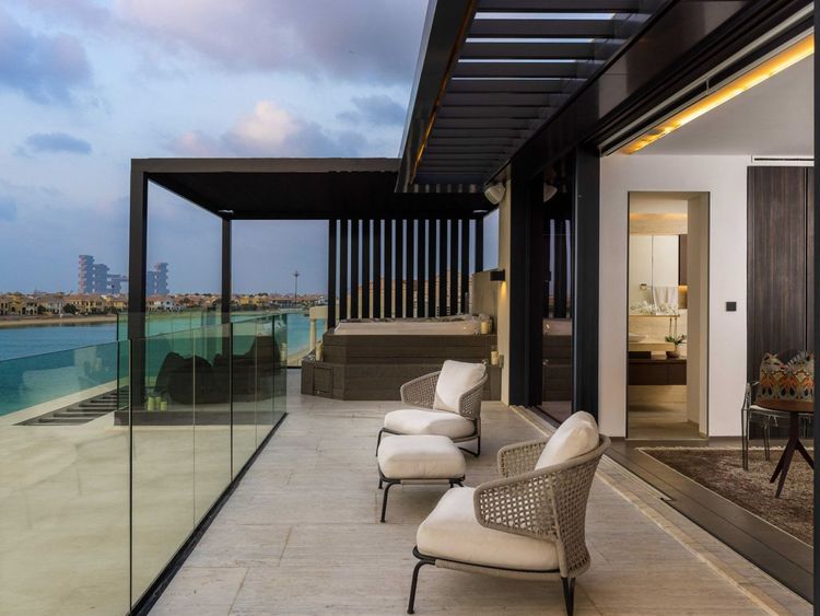 Dubai beachfront villa