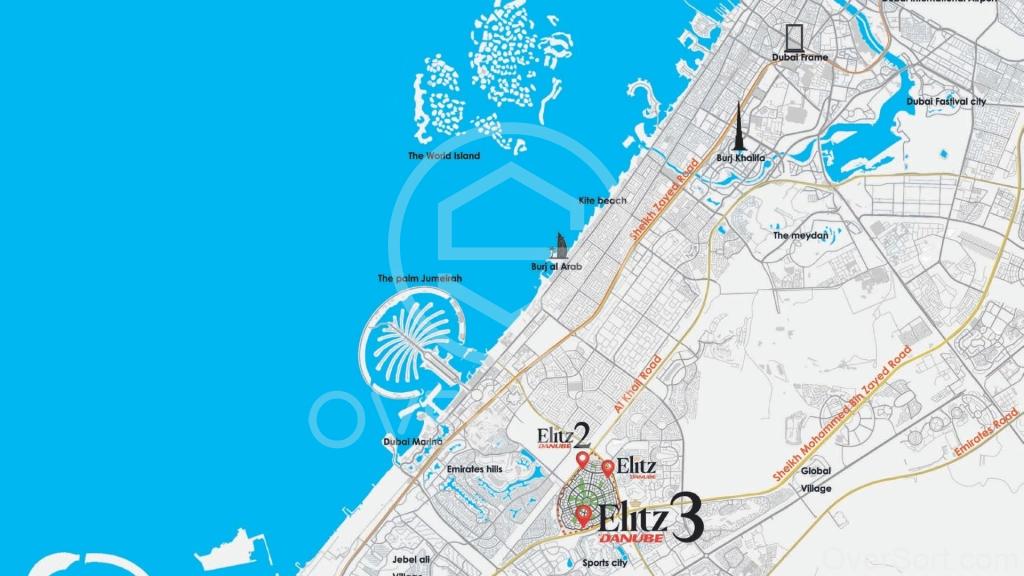 Danube Elitz 3 Apartments for sale by Danube at JVC in Dubai