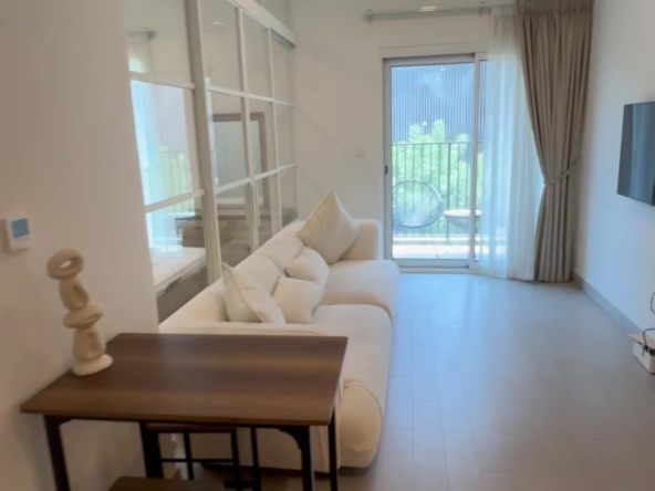 Interior of the one-bedroom Golfville apartment for sale in Dubai Hills Estate