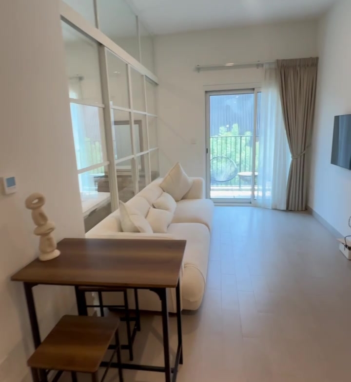 Interior of the one-bedroom Golfville apartment for sale in Dubai Hills Estate