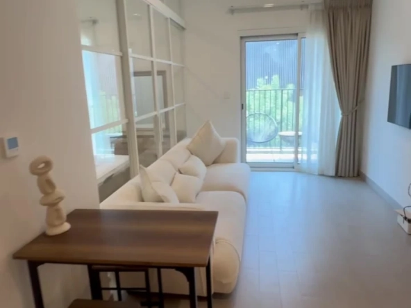 Interior of the one-bedroom Golfville apartment for sale in Dubai Hills Estate