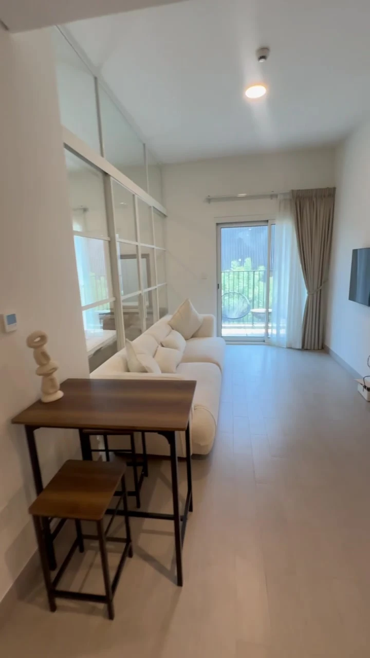 Interior of the one-bedroom Golfville apartment for sale in Dubai Hills Estate